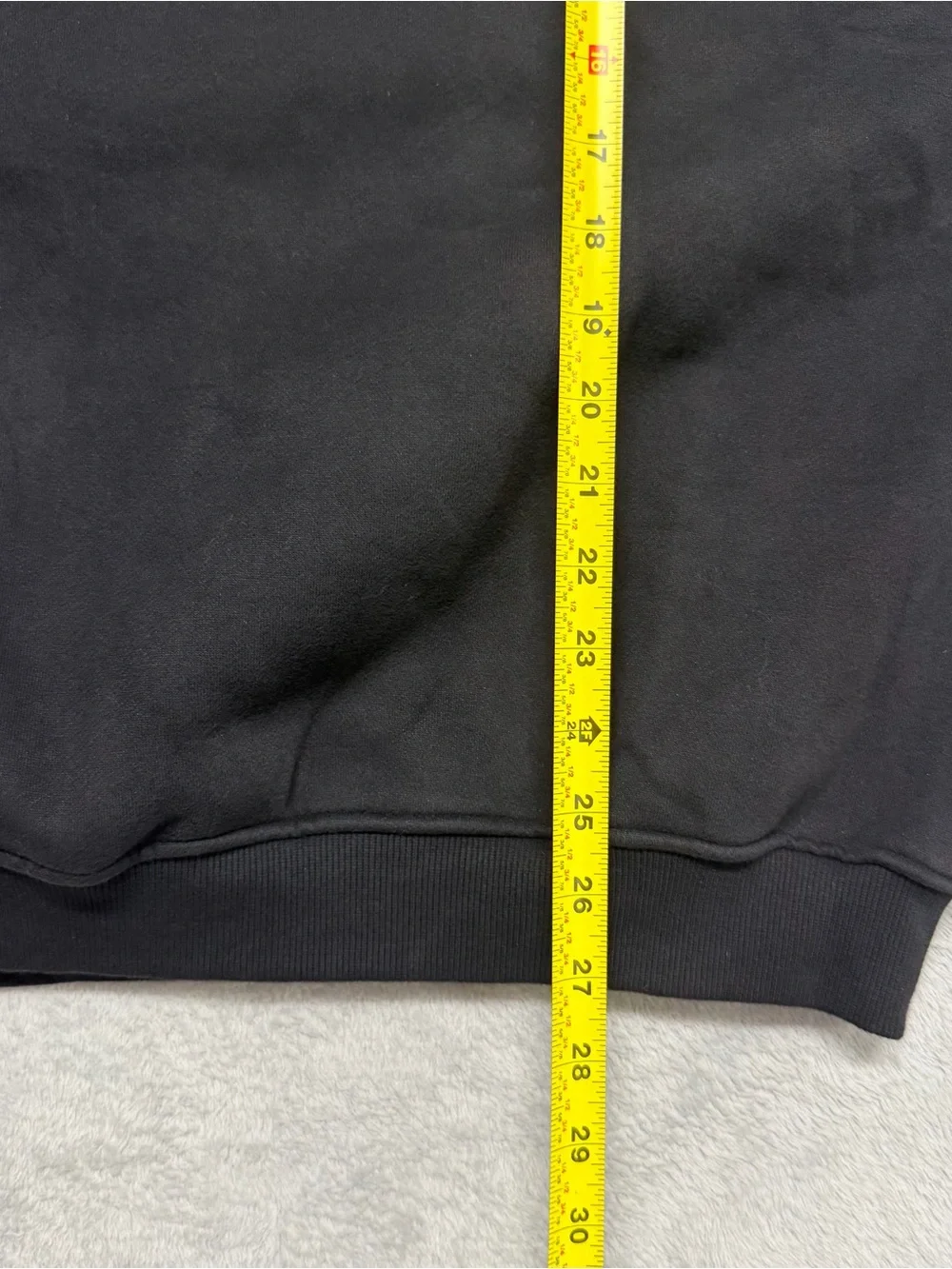 NEW 1987 The Label Boston Sweatshirt Mens M Black White Oversized Crewneck
